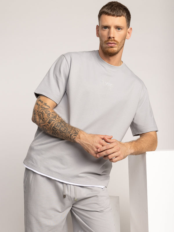 FASHION SET TOP Light Gray / XXS