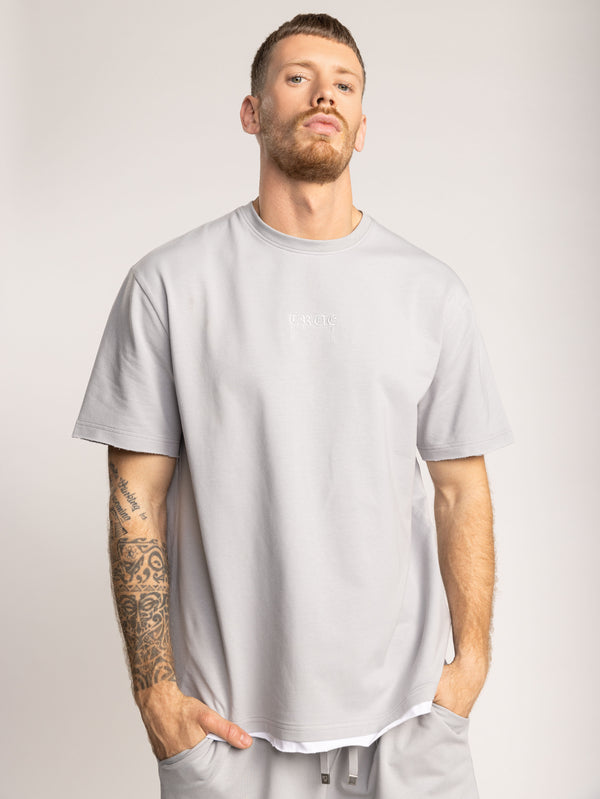 FASHION SET TOP Light Gray / XXS