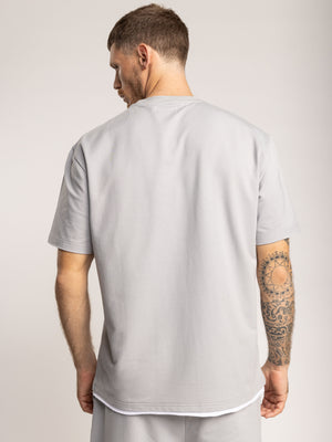 FASHION SET TOP Light Gray / XXS