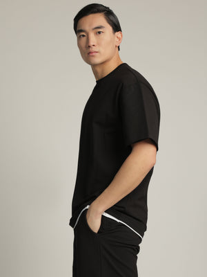 FASHION SET TOP Black / XXS