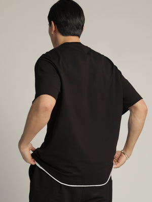 FASHION SET TOP Black / XXS