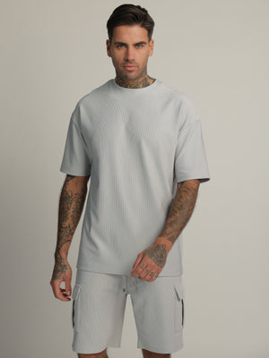 FASHION SET TOP Light Gray / XXS