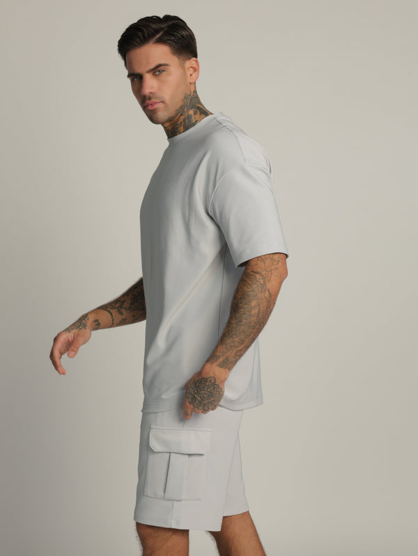FASHION SET TOP Light Gray / XXS