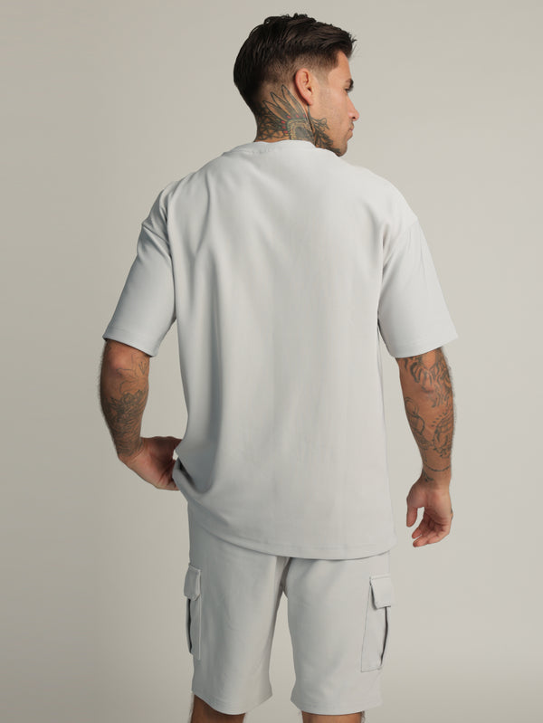 FASHION SET TOP Light Gray / XXS