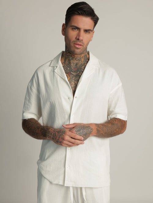 SET TOP RESORT Cream / XXL