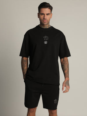 FASHION SET TOP Black / XXS