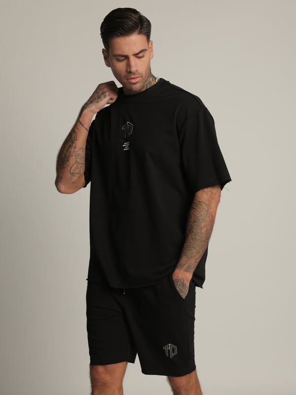 FASHION SET TOP Black / XXS