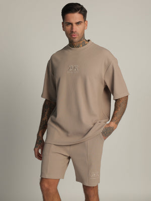 FASHION SET TOP Coffee / XXS