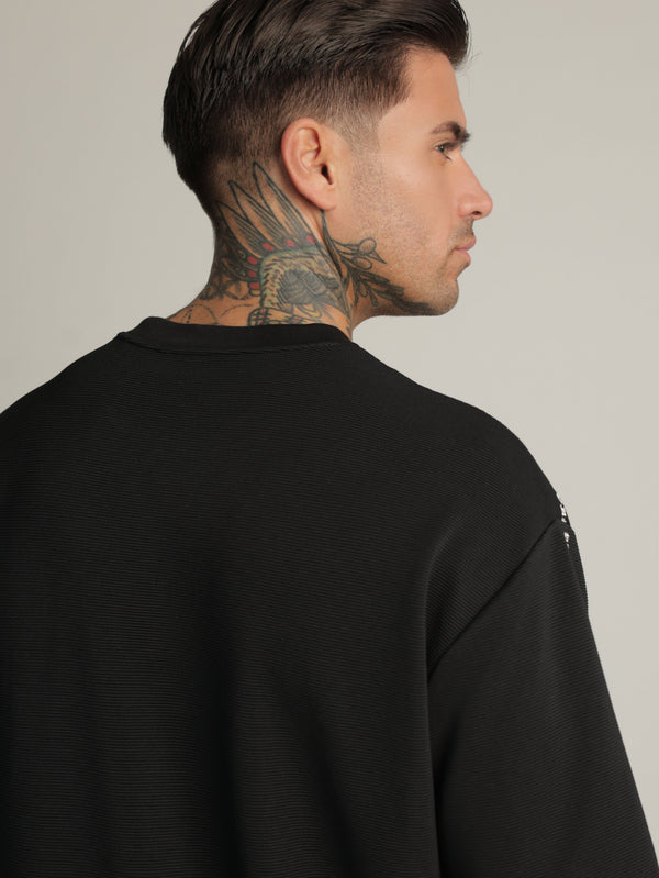 FASHION SET TOP Black / XXS