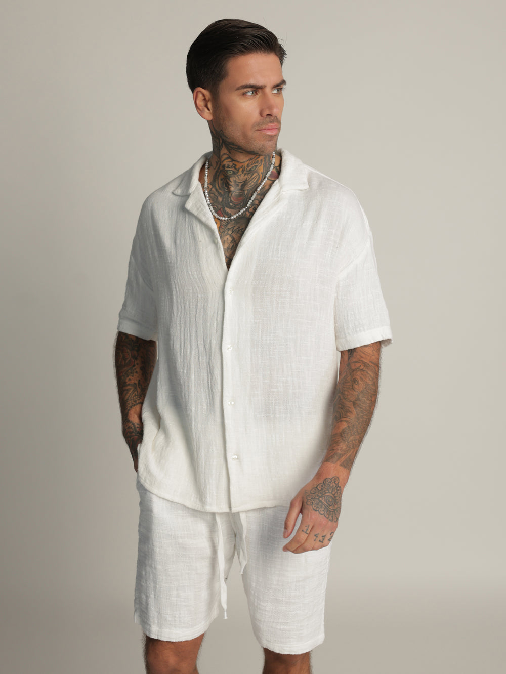 SET TOP RESORT Cream / XXL