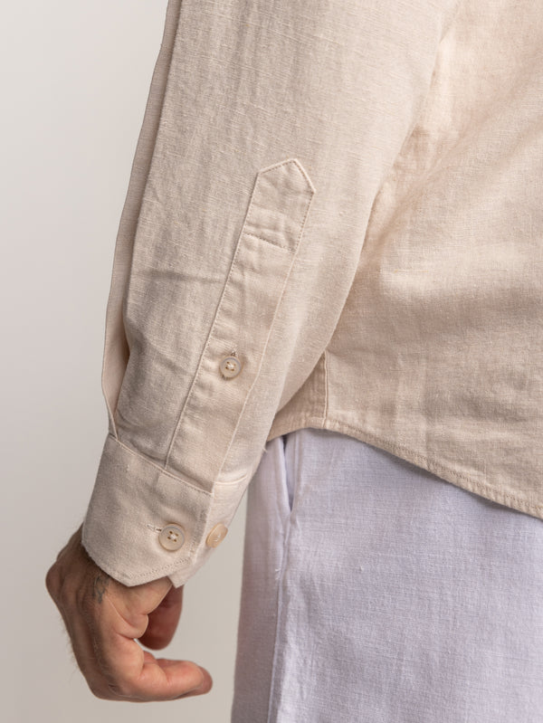 FASHION BUTTONED SHIRT Stone / XXL