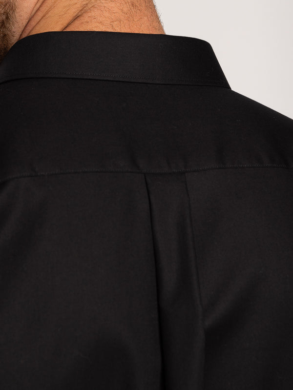 PREMIUM BUTTONED SHIRT Black / XXL