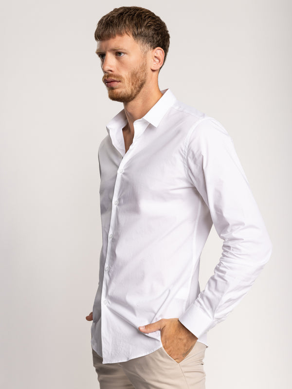 PREMIUM BUTTONED SHIRT White / XXL