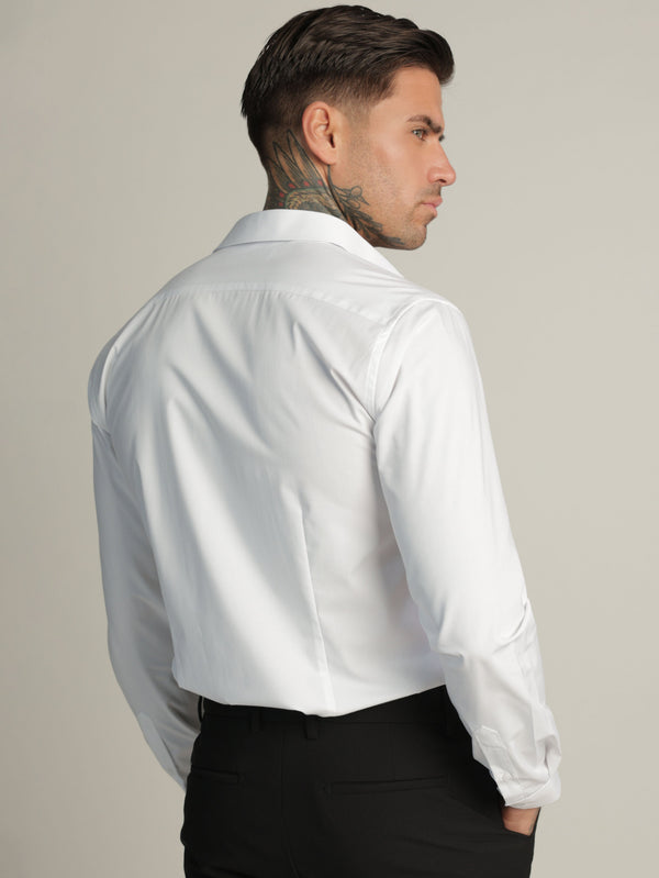 PREMIUM BUTTONED SHIRT White / XXL