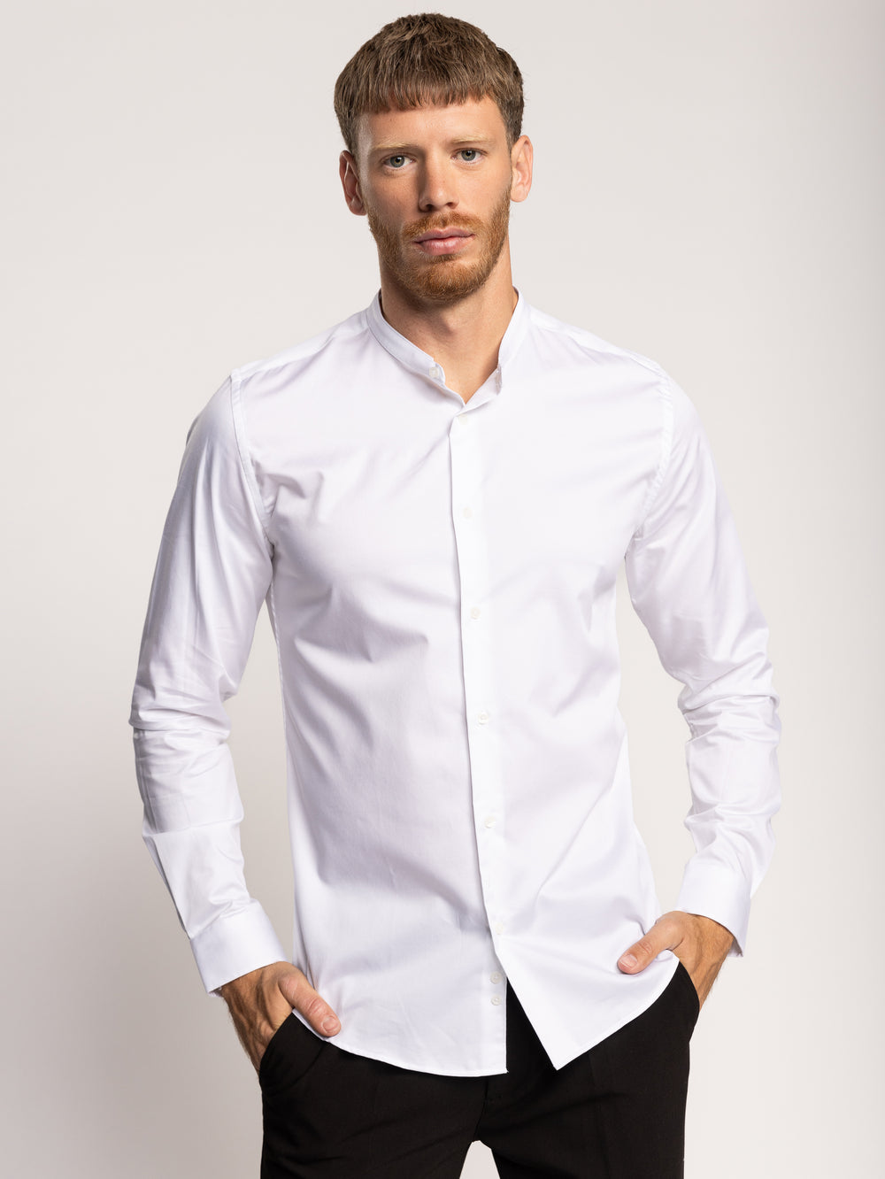 PREMIUM BUTTONED SHIRT White / XXL