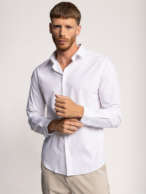 PREMIUM BUTTONED SHIRT White / XXL