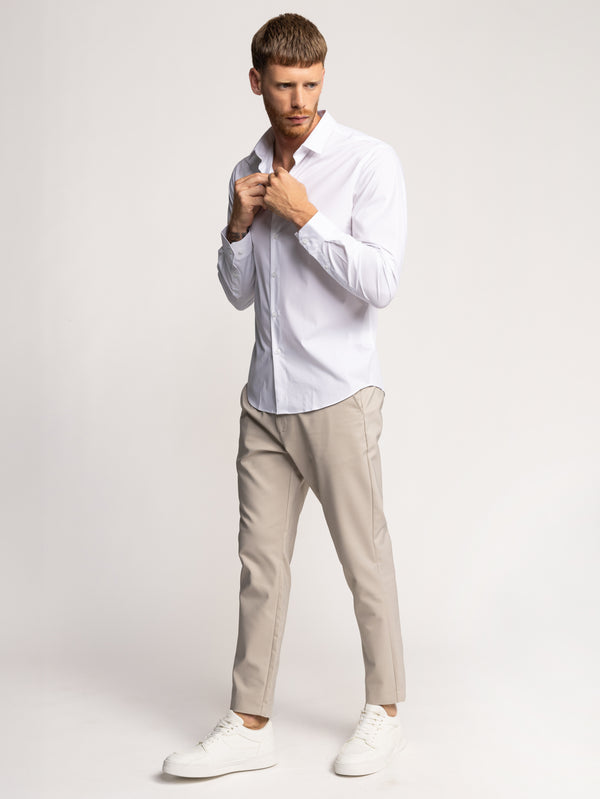 PREMIUM BUTTONED SHIRT White / XXL