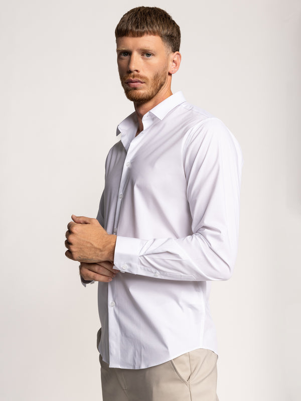 PREMIUM BUTTONED SHIRT White / XXL