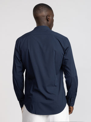 PREMIUM BUTTONED SHIRT Navy / XXL