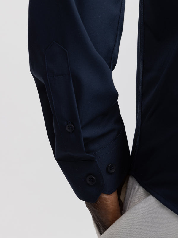 PREMIUM BUTTONED SHIRT Navy / XXL