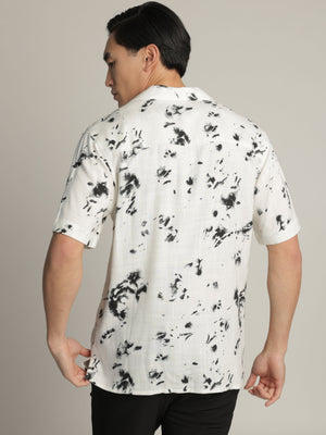 SHORT BUTTONED SHIRT White / XXL