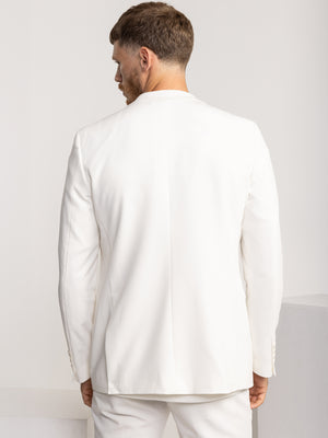 FASHION SUIT JACKET White / XXL