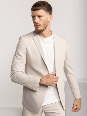 FASHION SUIT JACKET Stone / XXL