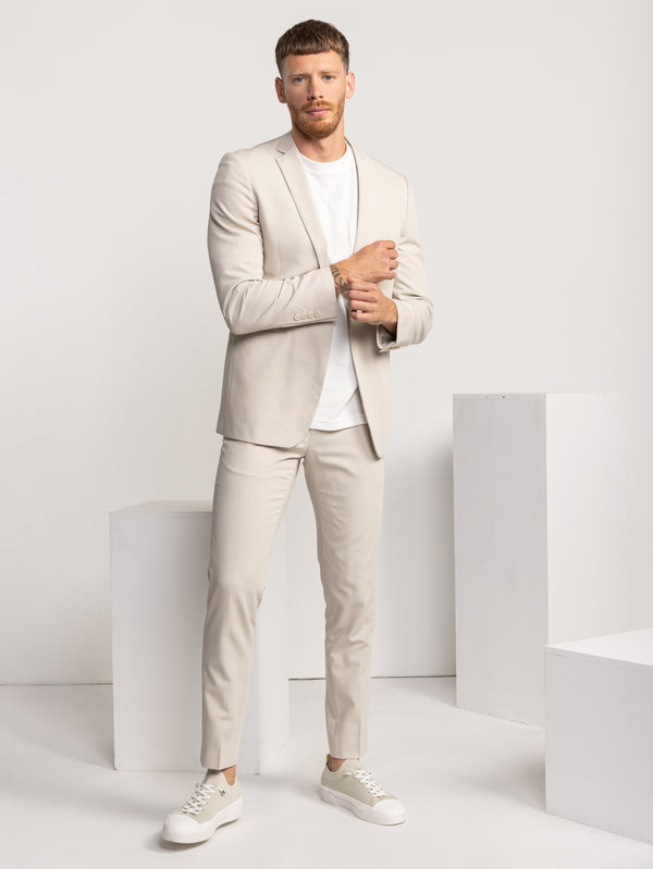 FASHION SUIT JACKET Stone / XXL