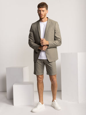 FASHION SUIT JACKET Green / XXL