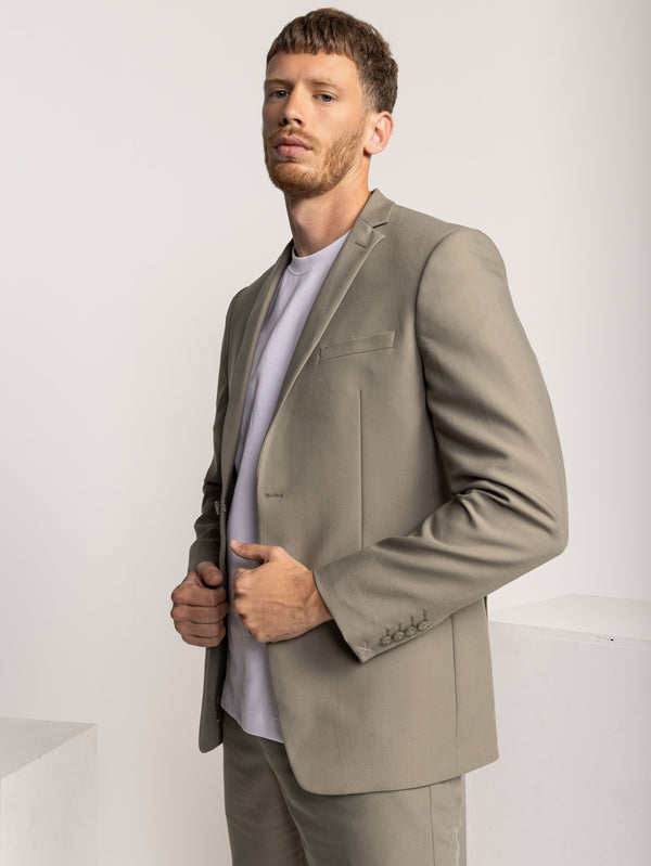 FASHION SUIT JACKET Green / XXL