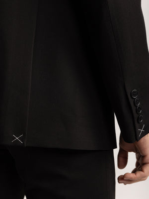 FASHION SUIT JACKET Black / XXL