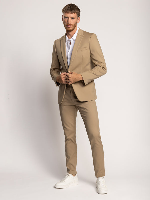 FASHION SUIT JACKET Camel / XXS