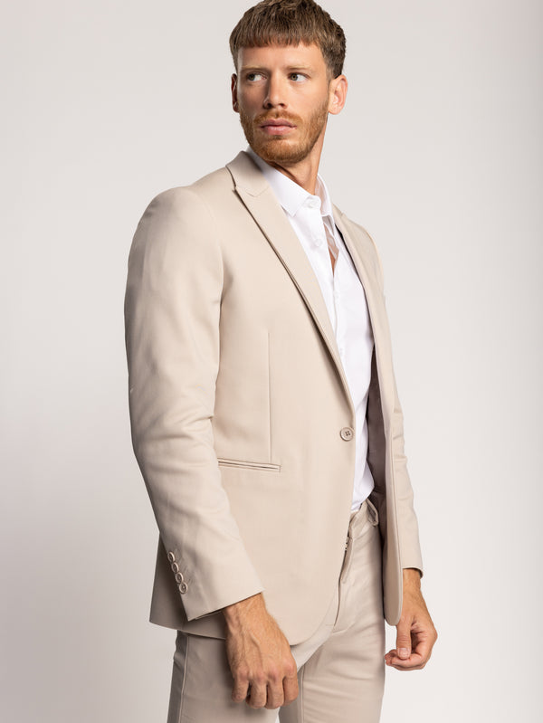 FASHION SUIT JACKET Stone / XXS
