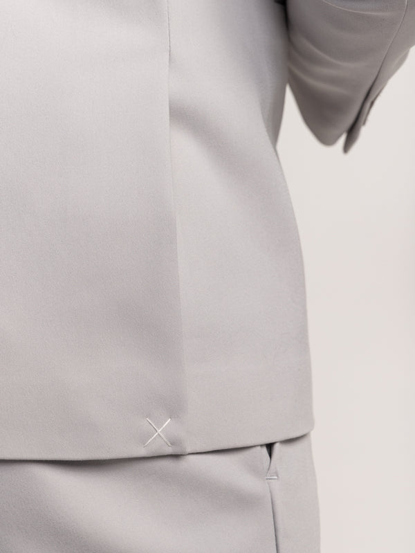 FASHION SUIT JACKET Light Gray / XXS