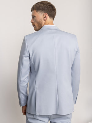 FASHION SUIT JACKET Light Blue / XXS