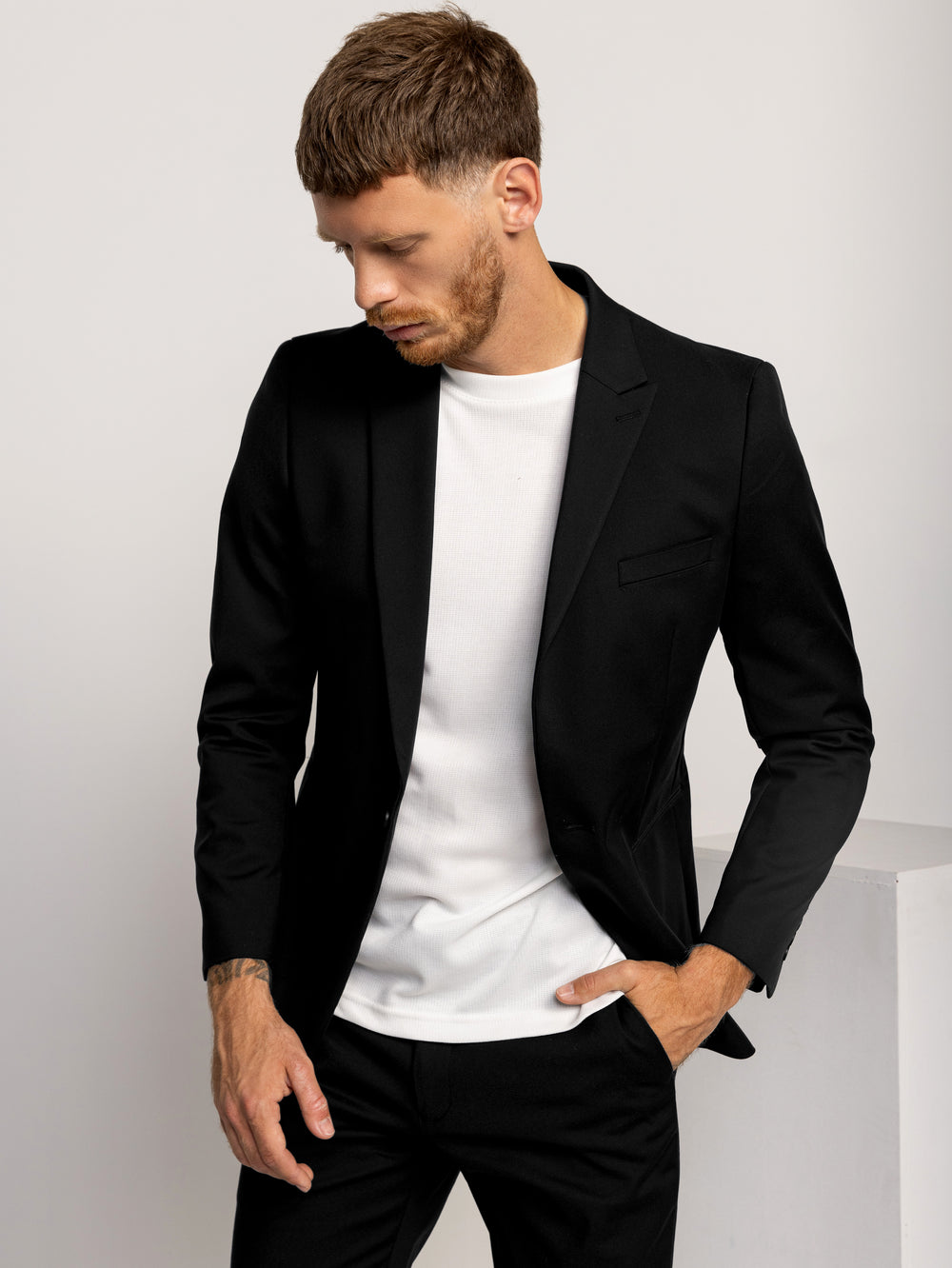 FASHION SUIT JACKET Navy / XXS