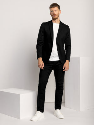 FASHION SUIT JACKET Black / XXS