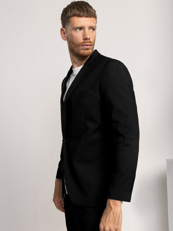 FASHION SUIT JACKET Black / XXS