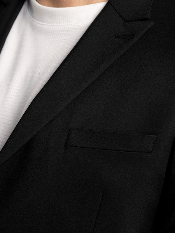 FASHION SUIT JACKET Black / XXS