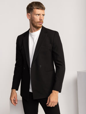 FASHION SUIT JACKET Black / XXL