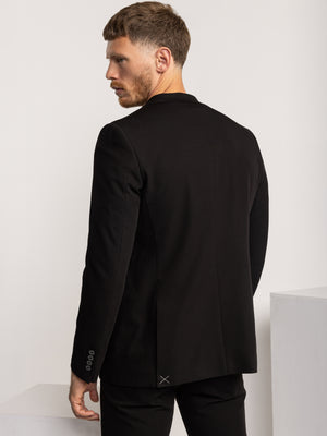 FASHION SUIT JACKET Black / XXL
