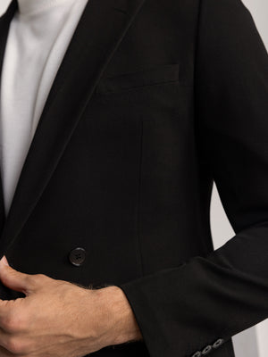 FASHION SUIT JACKET Black / XXL