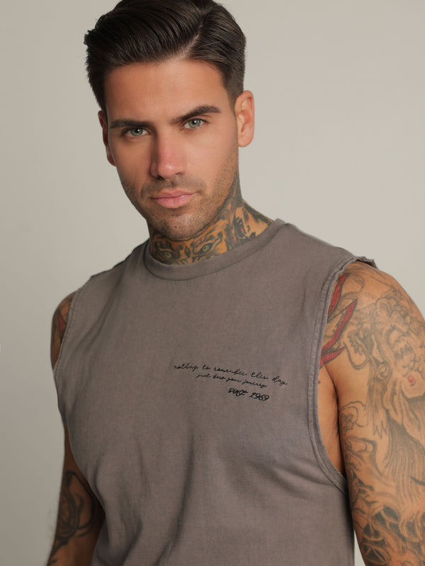 TANK TOPS Brown / XXS
