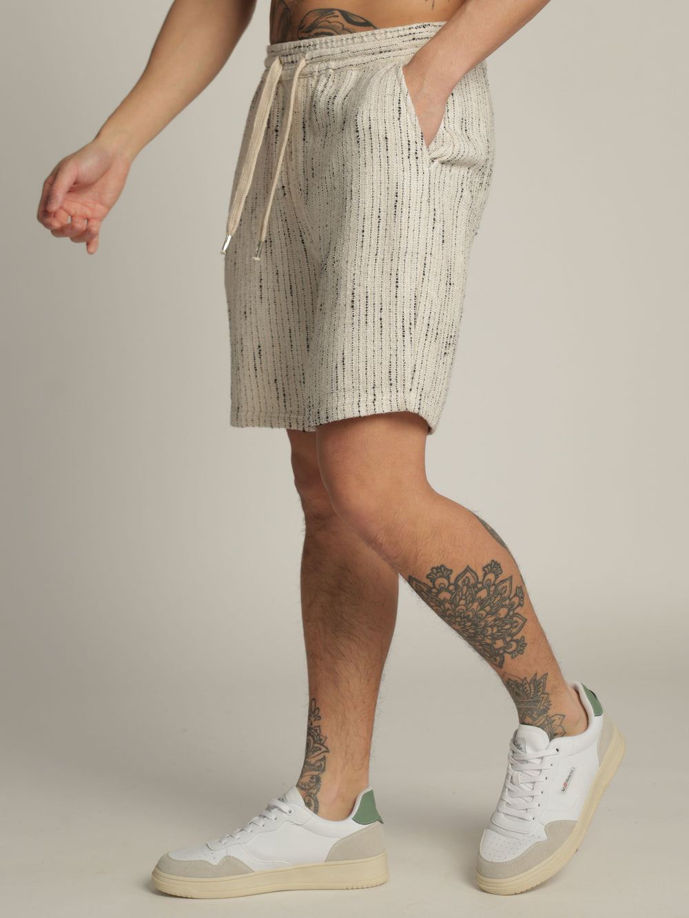 WOVEN BERMUDA Beige / XXL