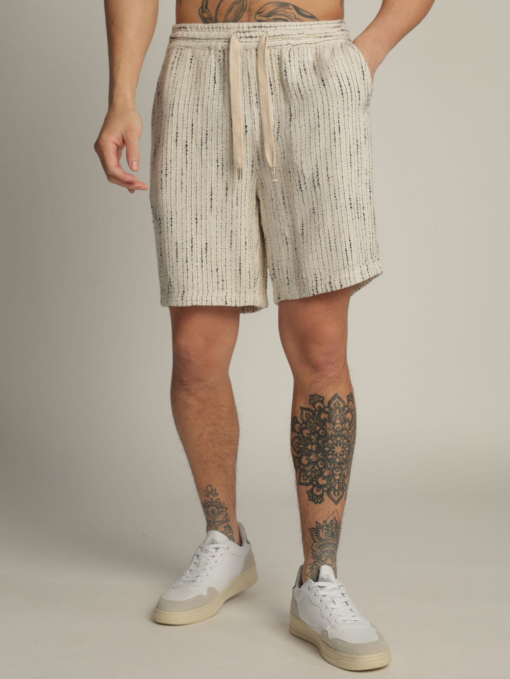 WOVEN BERMUDA Beige / XXL