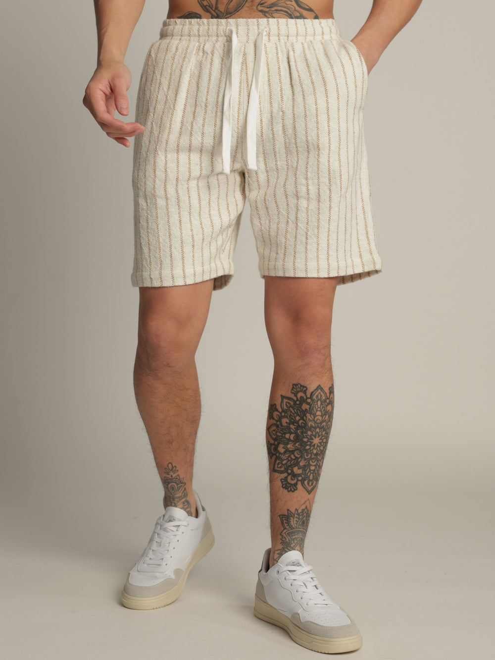 WOVEN BERMUDA Stripes / XXL