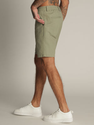 WOVEN BERMUDA Khaki / 48