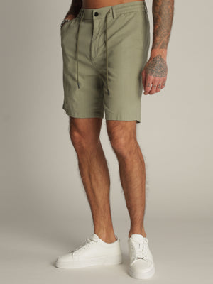 WOVEN BERMUDA Khaki / 48