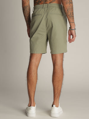 WOVEN BERMUDA Khaki / 48