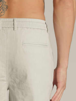 WOVEN BERMUDA Gray / 48